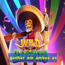 ganhar em ambas as partes do jogo